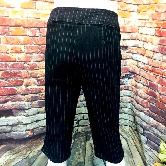 Bisou Bisou Pants - Vintage Bisou Bisou Capri Pants Sz 4 w31” pinstripes Bundle for great Savings